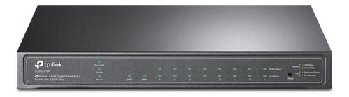 Switch Tp-link Gigabit Ethernet Tl-sg2210p 8 Puertos Admin