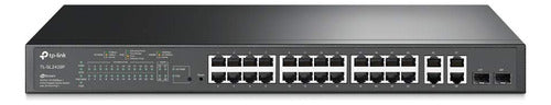 Switch Tp-link Fast Ethernet Jetstream Tl-sl2428p 28 Puertos
