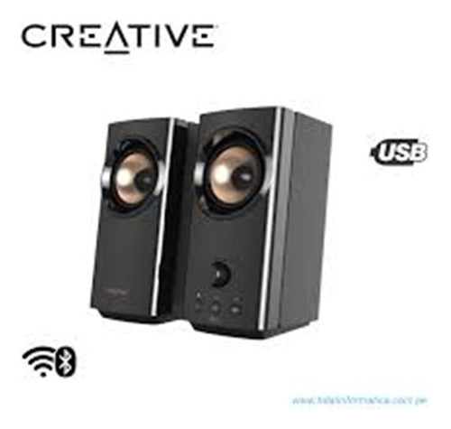 Creative Labs Bocina Computadora T60 2.0, 30w Rms, 2 Piezas