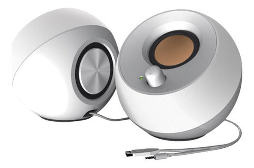 Creative Labs Bocina Computadora Pebble 2.0, 4.4w Rms Blanco