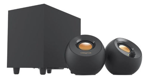 Creative Labs Bocina Para Computadora Pebble Plus 2.1 8w Rms