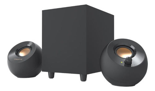 Creative Labs Bocina Para Computadora Pebble Plus 2.1 8w Rms