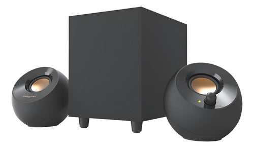 Creative Labs Bocina Para Computadora Pebble Plus 2.1 8w Rms