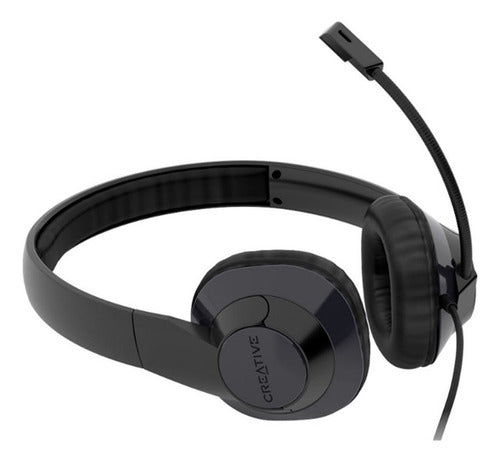 Creative Labs Audífonos Con Micrófono Hs-720 V2 Usb, Negro
