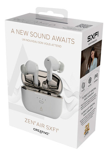 Creative Labs Audífonos Intrauriculares Zen Air Sxfi Blanco