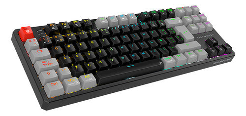 Teclado Gamer Balam Rush Level Pro Gk990 Led Rgb Tkl Mecánic