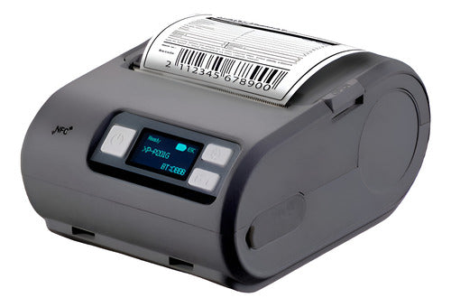 Ec Line Ec-mp-200 Tickets Etiquetas Térmica Directa Usb Gris
