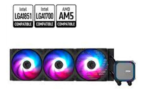 Enfriamiento Msi Coreliquid A13 360mm Negro Argb Lga1851/am5