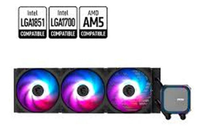 Enfriamiento Msi Coreliquid A13 360mm Negro Argb Lga1851/am5