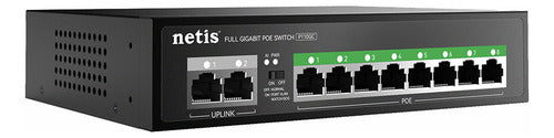 Netis Switch Poe P110gc 8 Puertos Poe+  2 Puertos /1000 Mbps