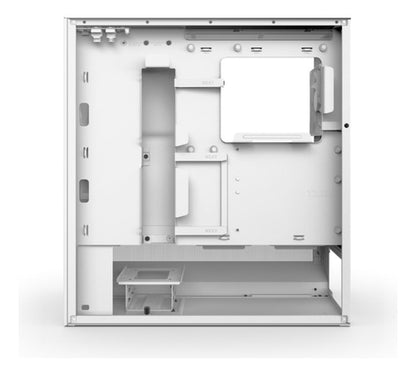 Gabinete Nzxt H5 Flow, Midi-tower 2  Instalados, Blanco