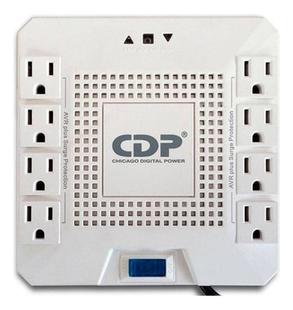 Regulador Cdp R-avrpro1808, 1000w, 1800va, 8 Contactos