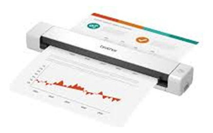 Scanner Portátil Brother Ds640 1200x1200dpi Color Usb Blanco