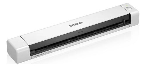 Scanner Portátil Brother Ds640 1200x1200dpi Color Usb Blanco