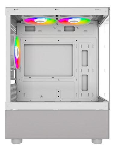 Gabinete Gamer Ocelot Micro Atx Mini Itx Cristal Templado
