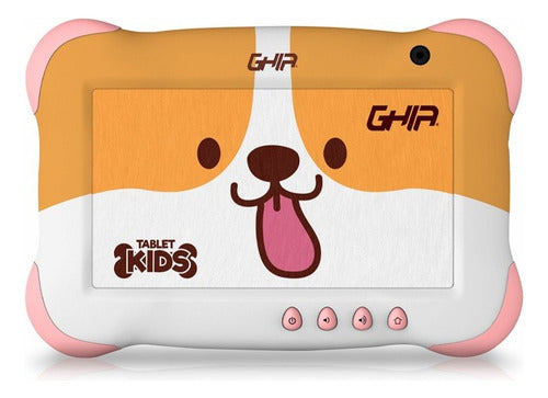 Tablet Ghia Niños 7 Kids 1024x600 16g 1gb Android 9 Go Perro