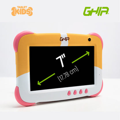 Tablet Ghia Niños 7 Kids 1024x600 16g 1gb Android 9 Go Perro