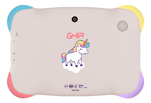 Tablet Ghia Para Niños 7 Kids 32gb 2gb Ram 13go Edition Azul