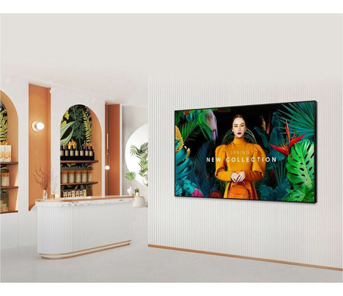 Samsung Crystal Signage Qbb Pantalla Comercial 43  4k Ultra