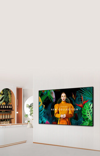 Samsung Crystal Signage Qbb Pantalla Comercial 43  4k Ultra