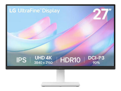 Monitor LG 27us500 Lcd 27  3840x2160 4k Ultra Hd 60hz Blanco