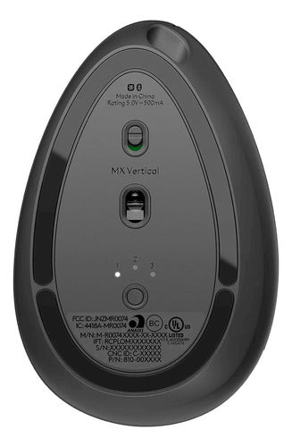 Mouse Ergonómico Logitech Óptico Mx Vertical Rf Inalámbrico