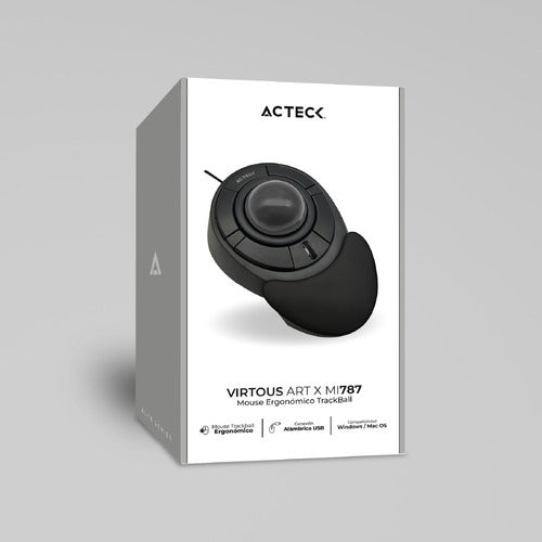Mouse Acteck Óptico Virtuos Art X Mi787 Inalámbrico Usb-a