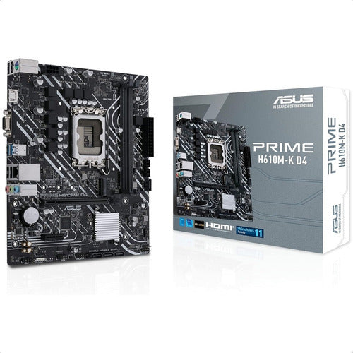 Tarjeta Madre Asus Micro-atx Prime H610m-k 1700  96gb Ddr5