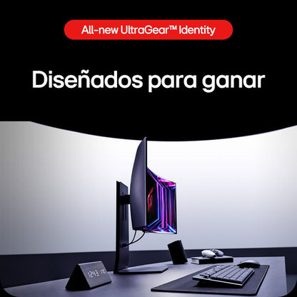 Monitor 39gs95qe-b.aus Oled Curvo LG 39  240hz .03ms G-sync