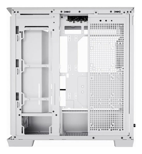Gabinete Apnx 4711099474318 Midi-tower Argb Color Blanco Atx Blanco