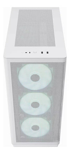 Gabinete Apnx 4711099474318 Midi-tower Argb Color Blanco Atx Blanco