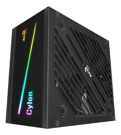 Fuente De Poder Aerocool Cylon 600w 80 Plus Atx, 120mm, 600w Negro