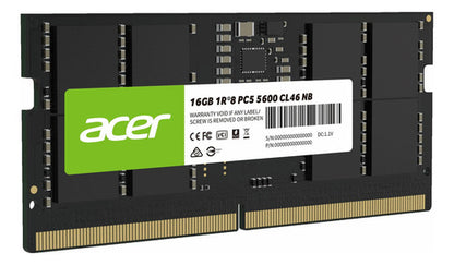 Memoria Ram Sodimm Ddr5 Acer Sd200 16gb 5600mhz Bl.9bwwa.414