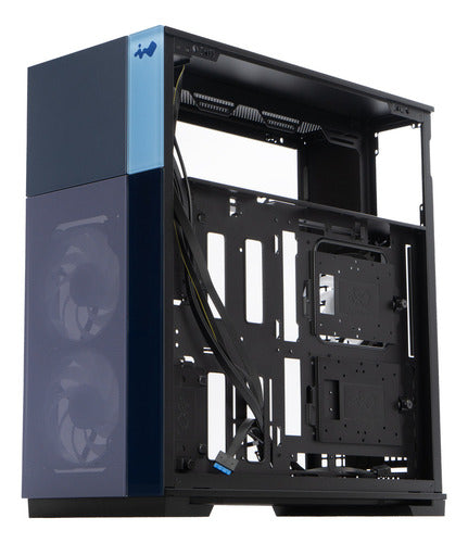 Inwin F5 - Carcasa Para Computadora De Torre Completa E-atx Azul