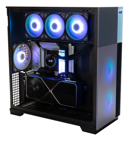 Inwin F5 - Carcasa Para Computadora De Torre Completa E-atx Azul
