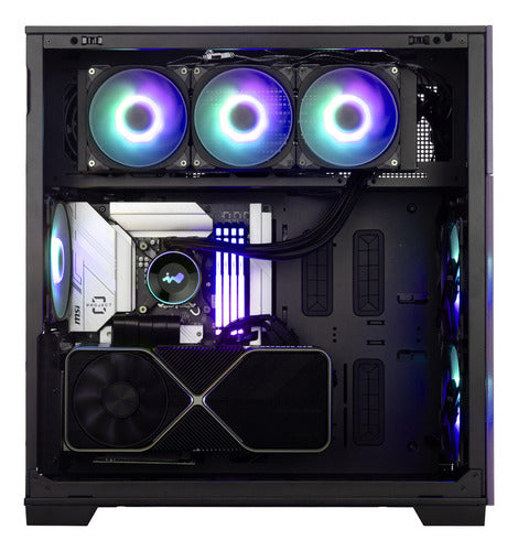 Inwin F5 - Carcasa Para Computadora De Torre Completa E-atx Azul