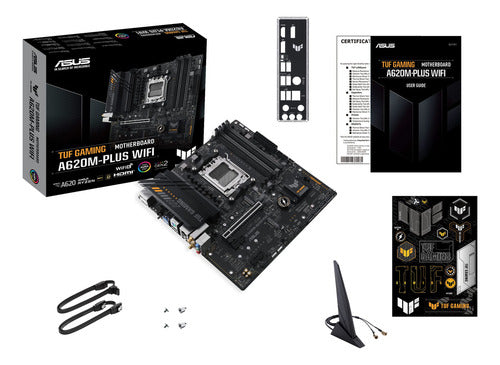 Tarjeta Madre Asus Micro-atx Tuf Gaming A620m-plus Wifi Sam5