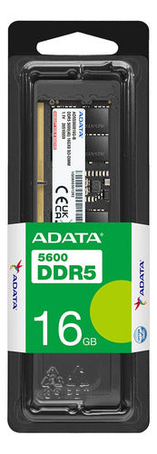 Memoria Ram Adata Ad5s560016g-s Ddr5, 5600mhz, 16gb, Cl46