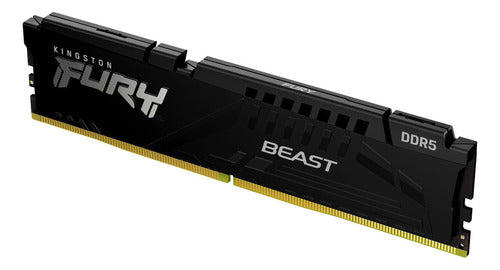 Memoria Ram Kingston Fury Beast Ddr5, 6000mhz, 16gb Xmp/expo