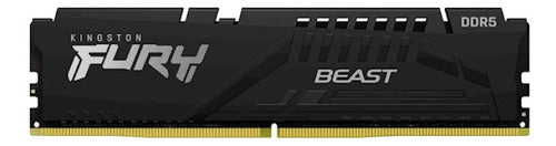 Memoria Ram Kingston Fury Beast Ddr5, 5600mhz, 16gb Xmp/expo