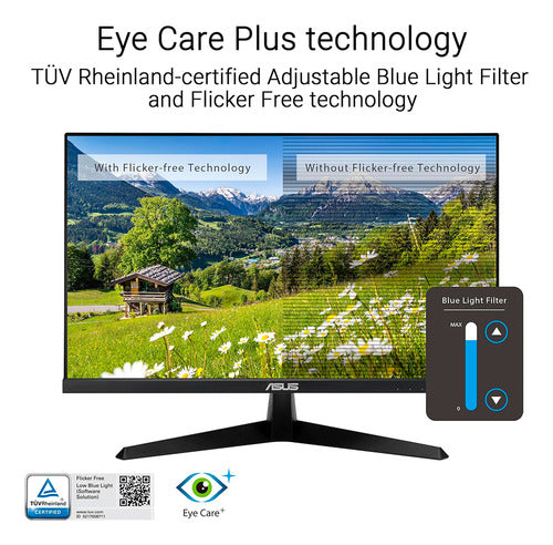 Monitor Asus Vy279hgr 27  Fhd 1080p Ips 120hz 1ms
