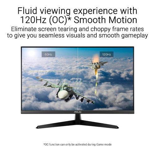 Monitor Asus Vy279hgr 27  Fhd 1080p Ips 120hz 1ms