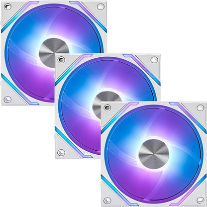 Ventilador Msi Mpg Ez120 Argb, 120mm, Blanco - 3 Piezas