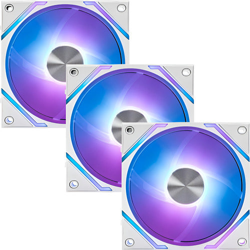 Ventilador Msi Mpg Ez120 Argb, 120mm, Blanco - 3 Piezas
