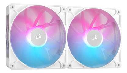 Ventilador Corsair Icue Link Rx140 Rgb 140mm Blanco 2 Piezas