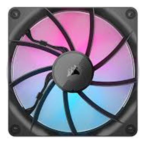 Ventilador Corsair Icue Link Rx140 Rgb, 140mm 2 Piezas Negro