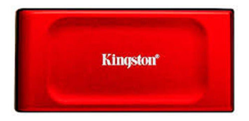 Ssd Externo Kingston Xs1000, 1tb, Usb C, Rojo Sxs1000r/1000g