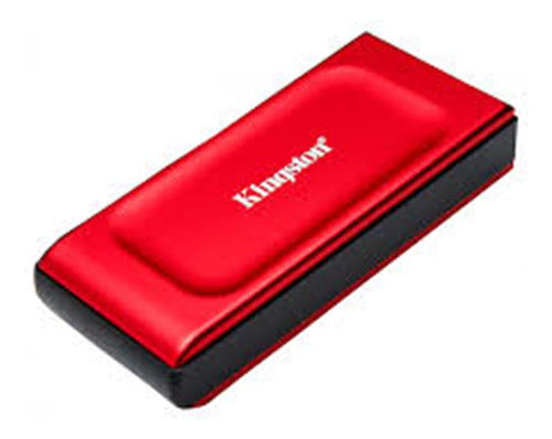 Ssd Externo Kingston Xs1000, 1tb, Usb C, Rojo Sxs1000r/1000g