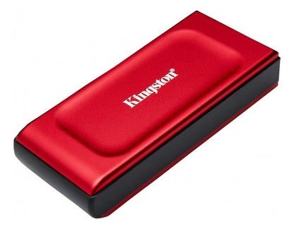 Ssd Externo Kingston Xs1000, 1tb, Usb C, Rojo Sxs1000r/1000g