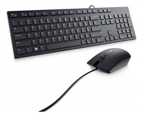 Kit Teclado Y Mouse Dell Km300c | Alambrico De 105 Teclas